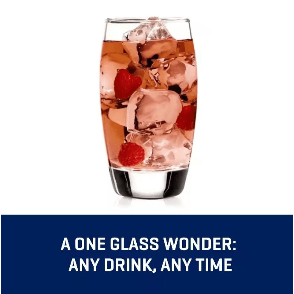 Ellendale Drinking Glass Set Of 8 Heavy Base Clear Glassware Set Durable Dishwasher Safe Drinking C 1