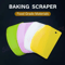 FlexEdge Plastic Dough Scraper Multipurpose Cake Scraper Tool For Baking Dough Cutting And Cream Sm 0