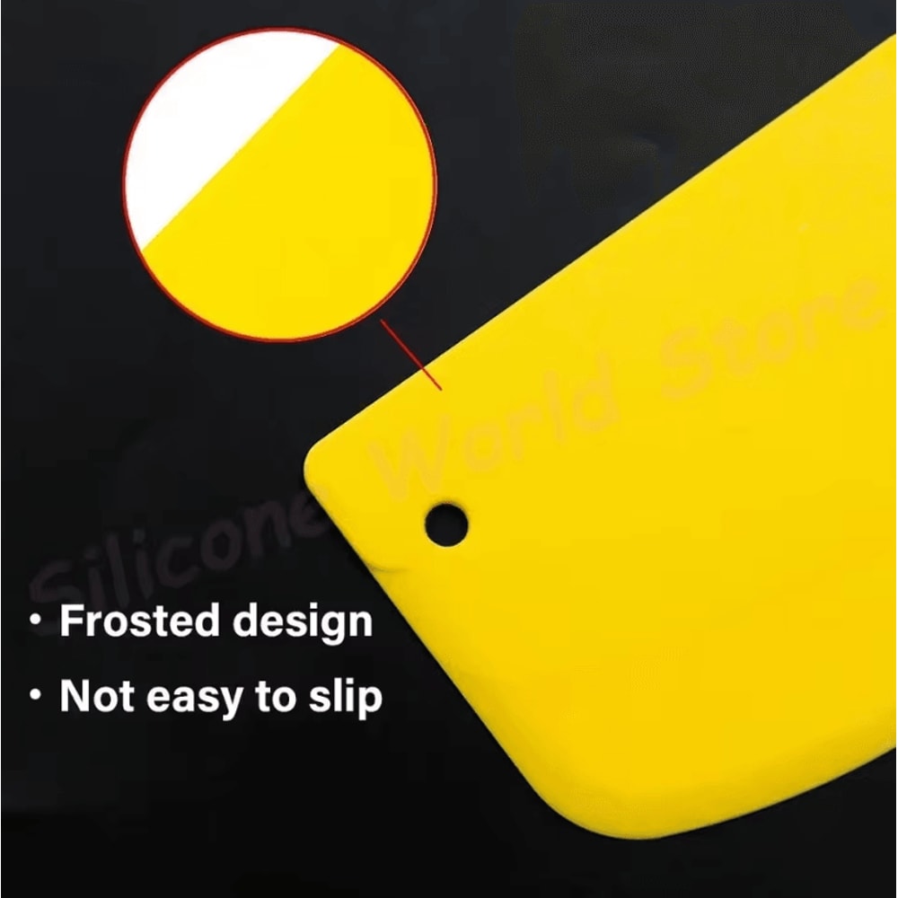 FlexEdge Plastic Dough Scraper Multipurpose Cake Scraper Tool For Baking Dough Cutting And Cream Sm 3