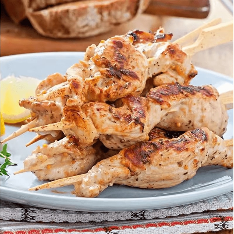 GrillStick Bamboo BBQ Skewers 100 Pieces Disposable Bamboo Skewer Sticks 9cm 12cm For Barbecue Frui 2