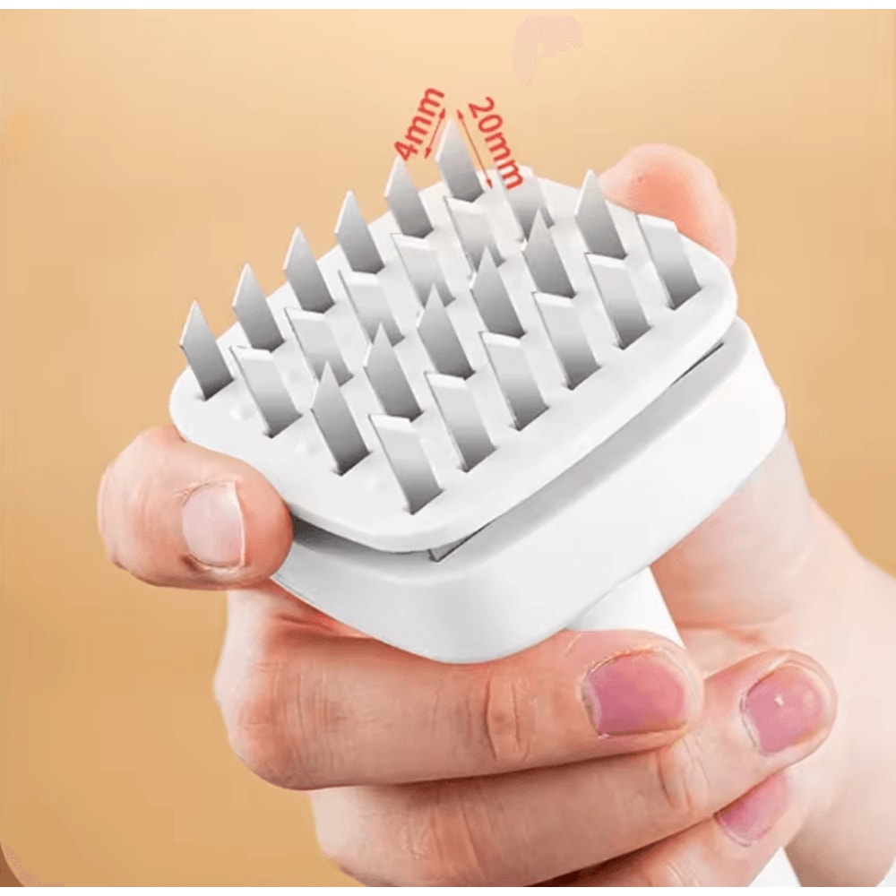 TenderPro 24 Needle Meat Tenderizer Tool Stainless Steel Automatic Meat Tenderizer For Steak Beef C 3