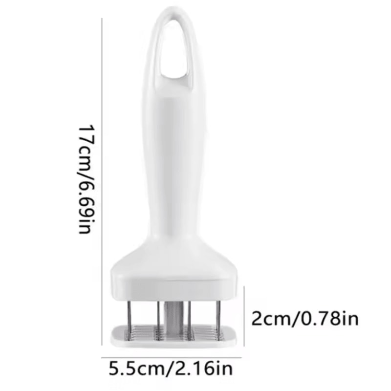 TenderPro 24 Needle Meat Tenderizer Tool Stainless Steel Automatic Meat Tenderizer For Steak Beef C 6