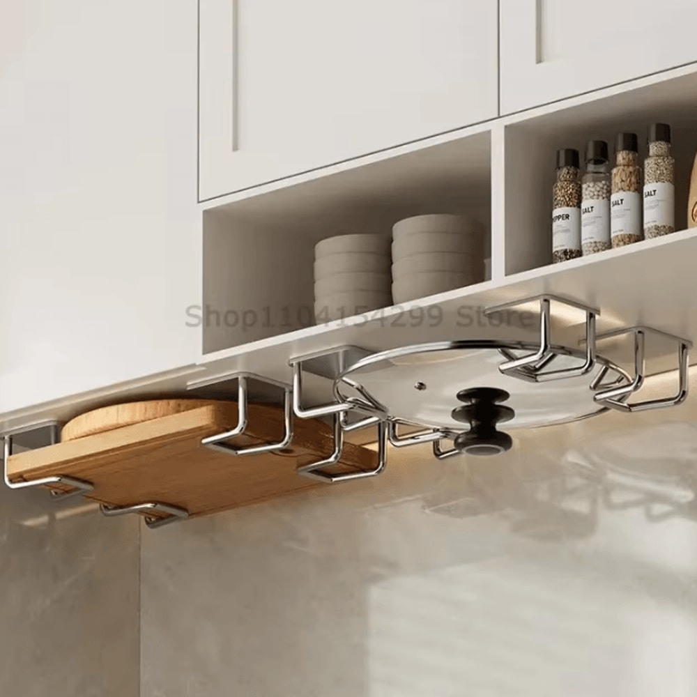 SelfAdhesive Stainless Steel Sponge Holder RustResistant Kitchen Sink Organizer With Drain Drying 4