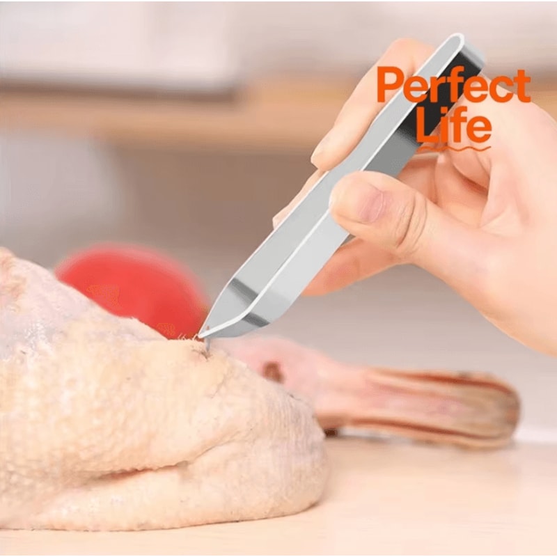 Precision Fish Bone Tweezers Durable Stainless Steel Fish Bone Remover For Clean Boneless Fillets 2