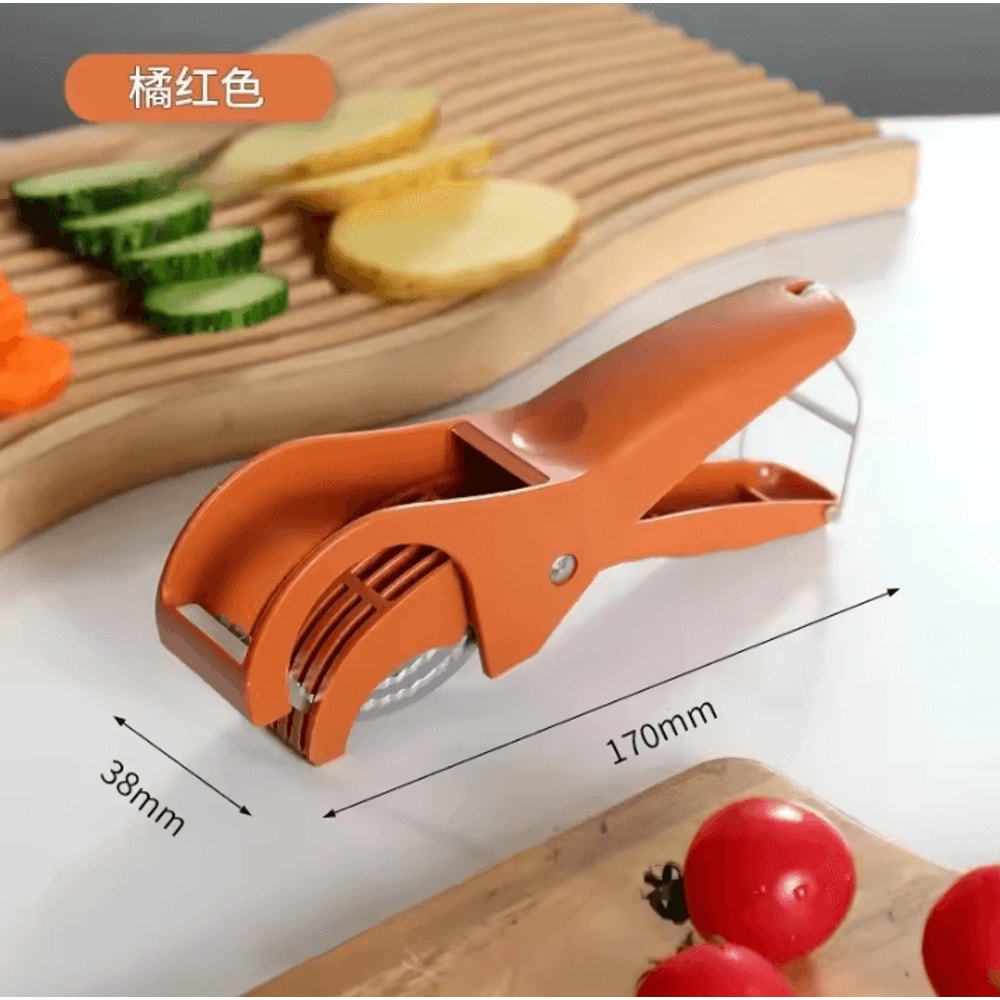 MultiFunction Stainless Steel Vegetable Slicer Compact Fruit Salad Slicer Tool For Fast Kitchen P 4