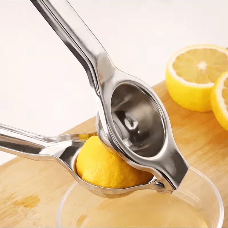 Stainless Steel Lemon Squeezer HeavyDuty Manual Citrus Juicer Lime Press 1