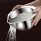 Stainless Steel Rice Washing Bowl Vegetable Strainer MultiUse Kitchen Drain Basket 1