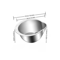 Stainless Steel Rice Washing Bowl Vegetable Strainer MultiUse Kitchen Drain Basket 5