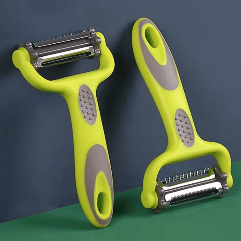 3in1 Rotary Vegetable Peeler Multifunction Julienne Cutter Fruit Slicer 0