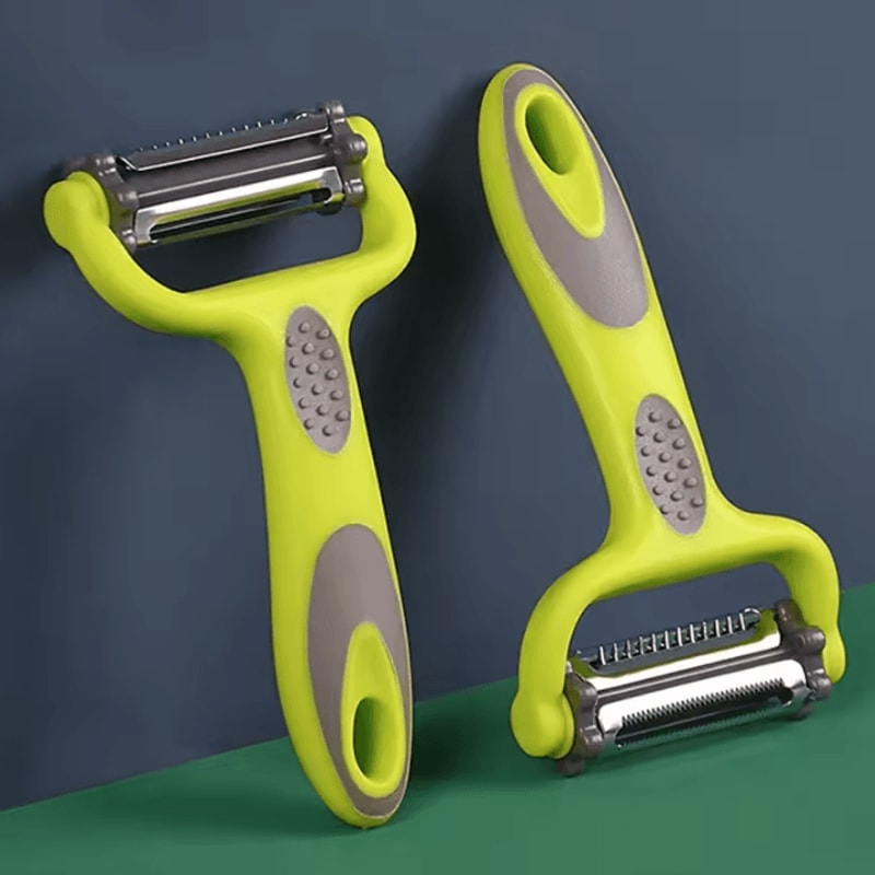 3in1 Rotary Vegetable Peeler Multifunction Julienne Cutter Fruit Slicer 0