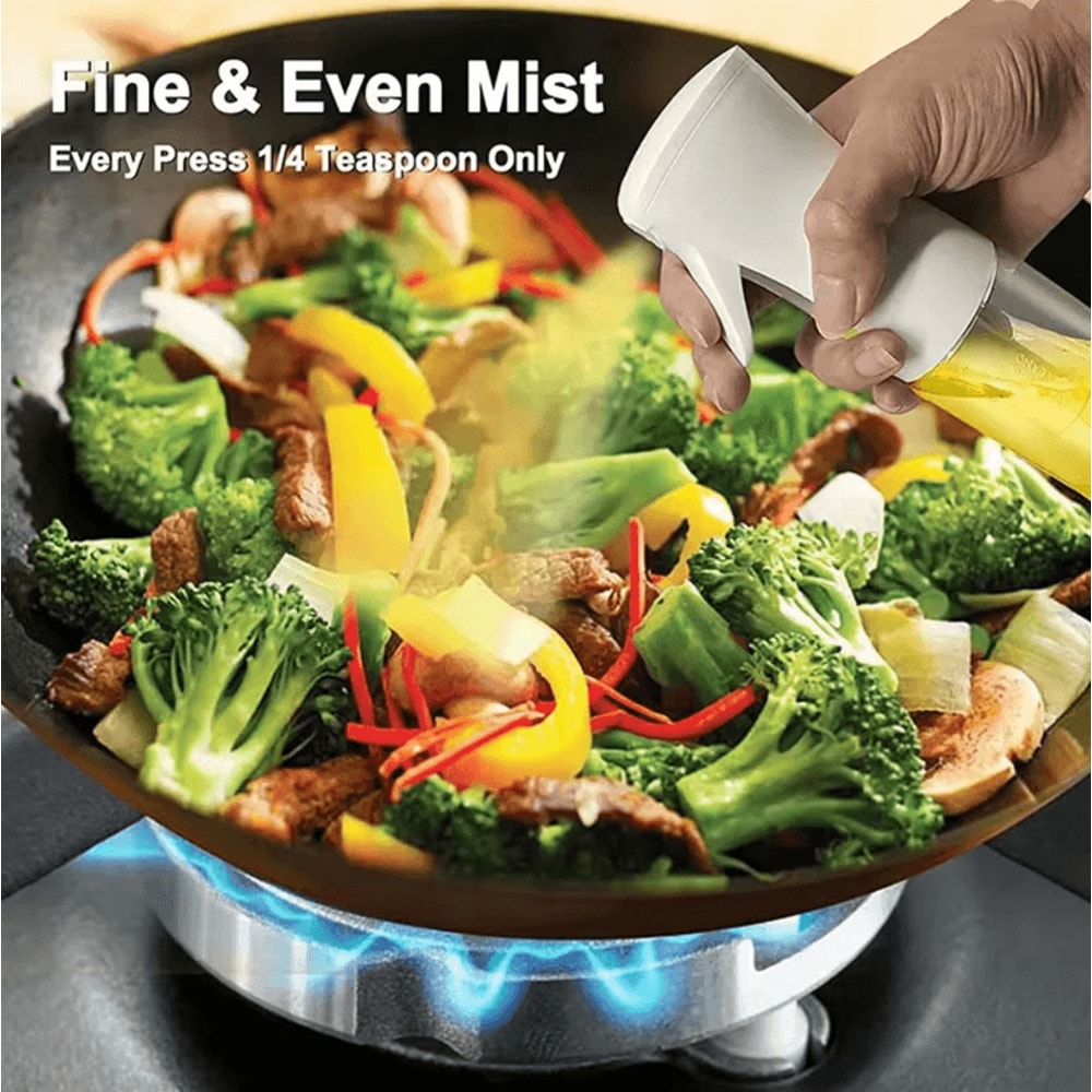 Refillable Olive Oil Spray Bottle Fine Mist Cooking Oil Sprayer For Kitchen BBQ Baking 1