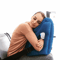 Portable Inflatable Travel Pillow Compact Airplane Neck Nap Cushion 0