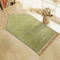Plush Islamic Prayer Mat With Tassels Thick Flannel Muslim Salah Rug 26 By 46 In 5