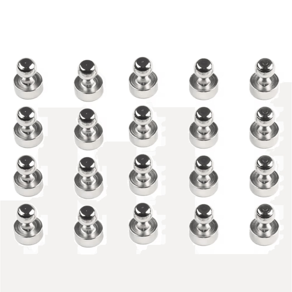 Super Strong Neodymium Magnetic Push Pins Cone Fridge Whiteboard Magnets 1020 Pack 6