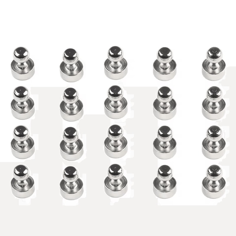 Super Strong Neodymium Magnetic Push Pins Cone Fridge Whiteboard Magnets 1020 Pack 6