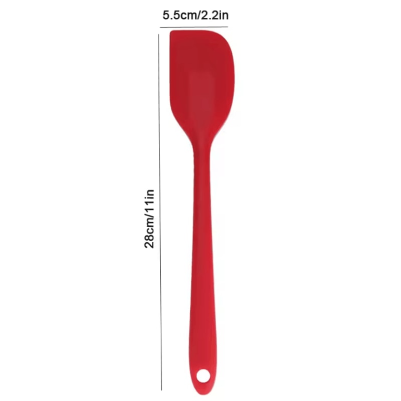 HeatResistant Silicone Cream Spatula NonStick Butter Baking Scraper Tool 13