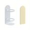 WallMounted Iron Toothbrush Holder NoDrill Bathroom Storage Rack With Drainage 5