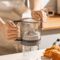 Manual Fine Mesh Flour Sifter OnePress Baking Sieve For Flour Sugar Cocoa 3