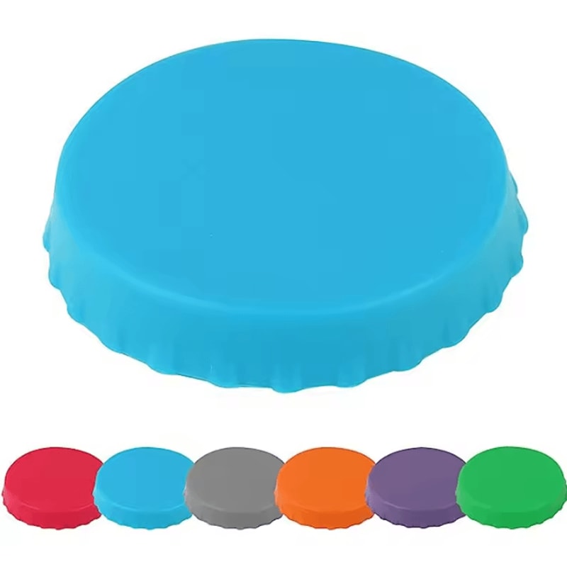 Reusable Silicone Soda Can Cap LeakProof Cola Beer Can Sealing Lid 6