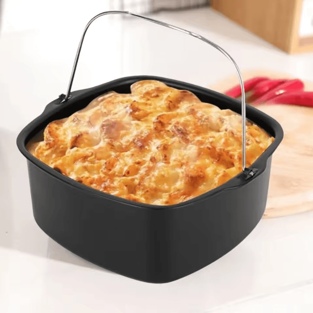 NonStick Air Fryer Cake Baking Tray Airfryer Basket Pan For Philips Similar Models 1