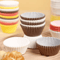 100PCS Disposable Muffin Cups Thick HeatResistant Cupcake Liners Egg Tart Baking Molds 0