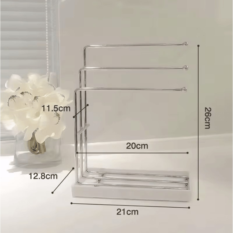 Drain Rag Rack Kitchen Supplies Storage Rack Household Countertop Storage Artifact Dishcloth Sponge 5