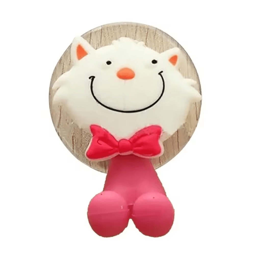 Cute Cartoon Animal Toothbrush Holder With Suction Kids WallMounted Toothbrush Toothpaste Organiz 7