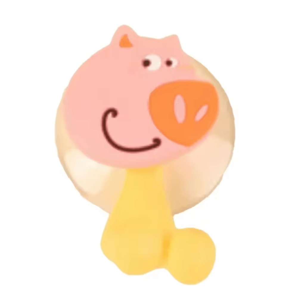 Cute Cartoon Animal Toothbrush Holder With Suction Kids WallMounted Toothbrush Toothpaste Organiz 8