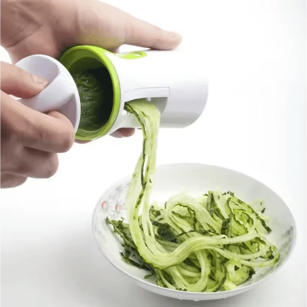 HeavyDuty Vegetable Spiralizer Zucchini Noodle Maker Manual Spiral Slicer For Healthy Cooking 3