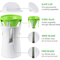 HeavyDuty Vegetable Spiralizer Zucchini Noodle Maker Manual Spiral Slicer For Healthy Cooking 5