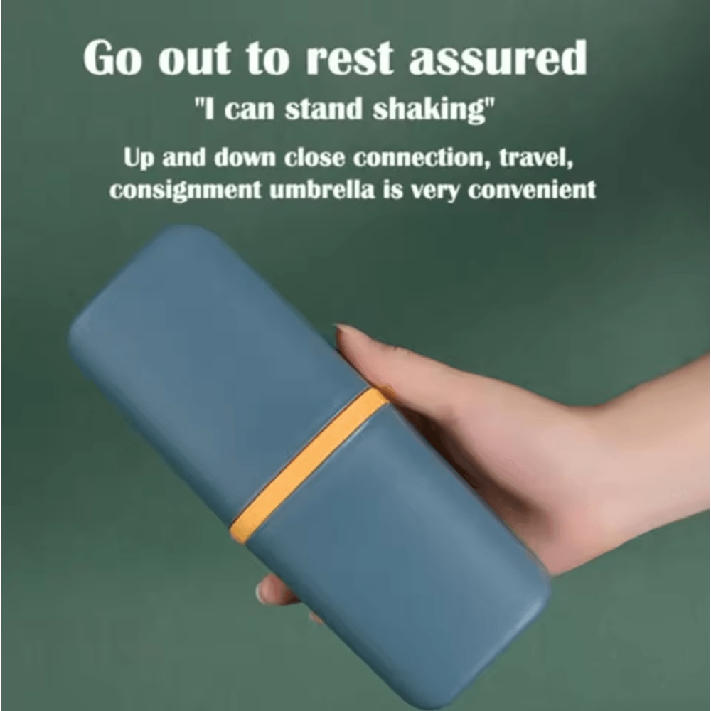 Portable Travel Toothbrush Holder Case Compact Toothbrush Toothpaste Storage Box For Camping Dai 2