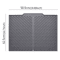 MultiPurpose Silicone Drain Mat NonSlip Bar Sink Drying Mat For Kitchen And Bathroom Use 7