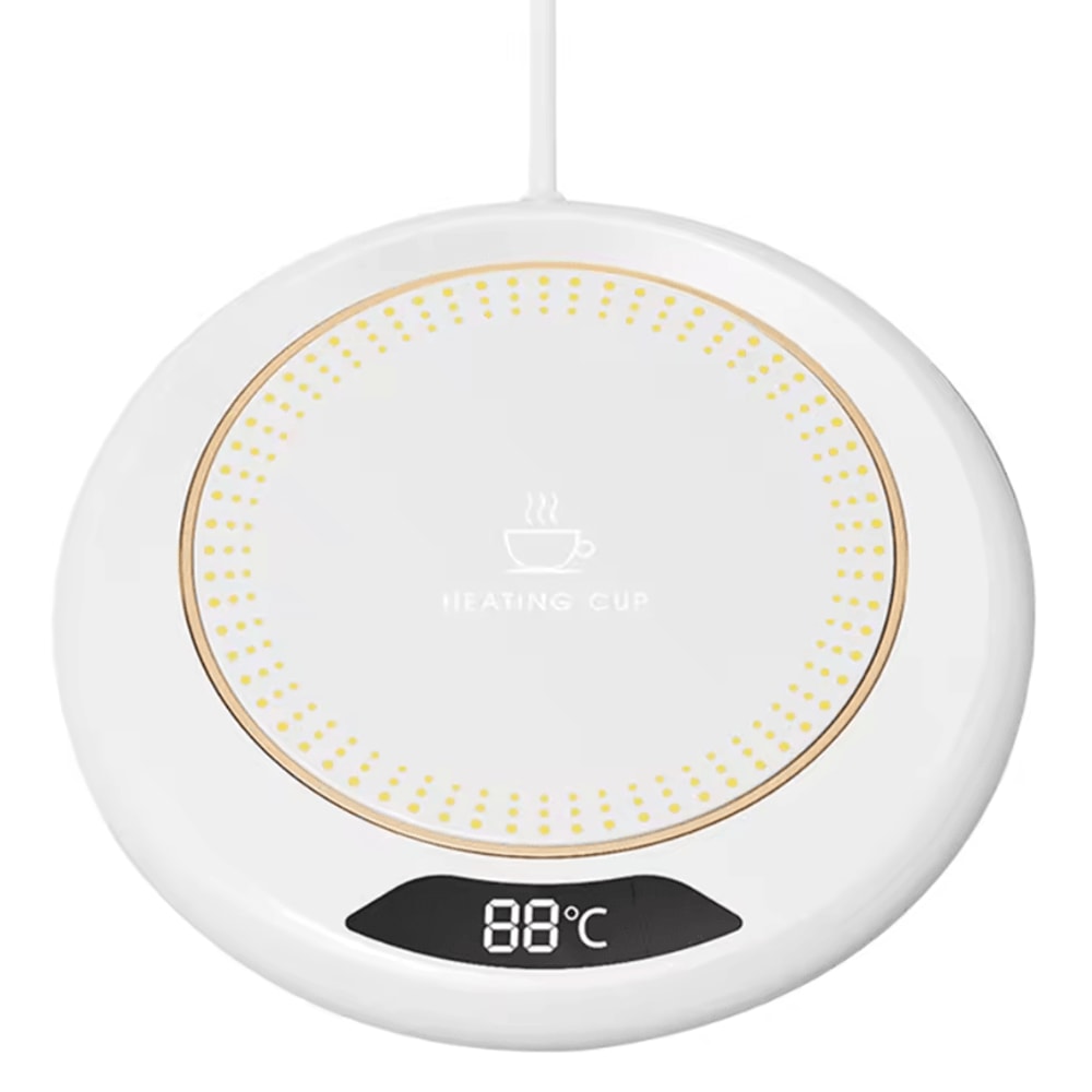 USB Coffee Mug Warmer Coaster 3Level Temperature Control 55C Electric Cup Heating Pad 5