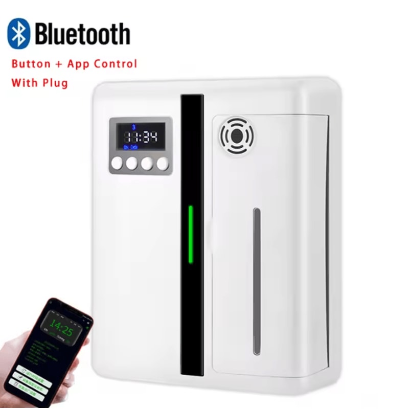 Wall Mounted Aroma Diffuser 160ML HotelGrade Scent Machine With Fan For Large Area Fragrance 7