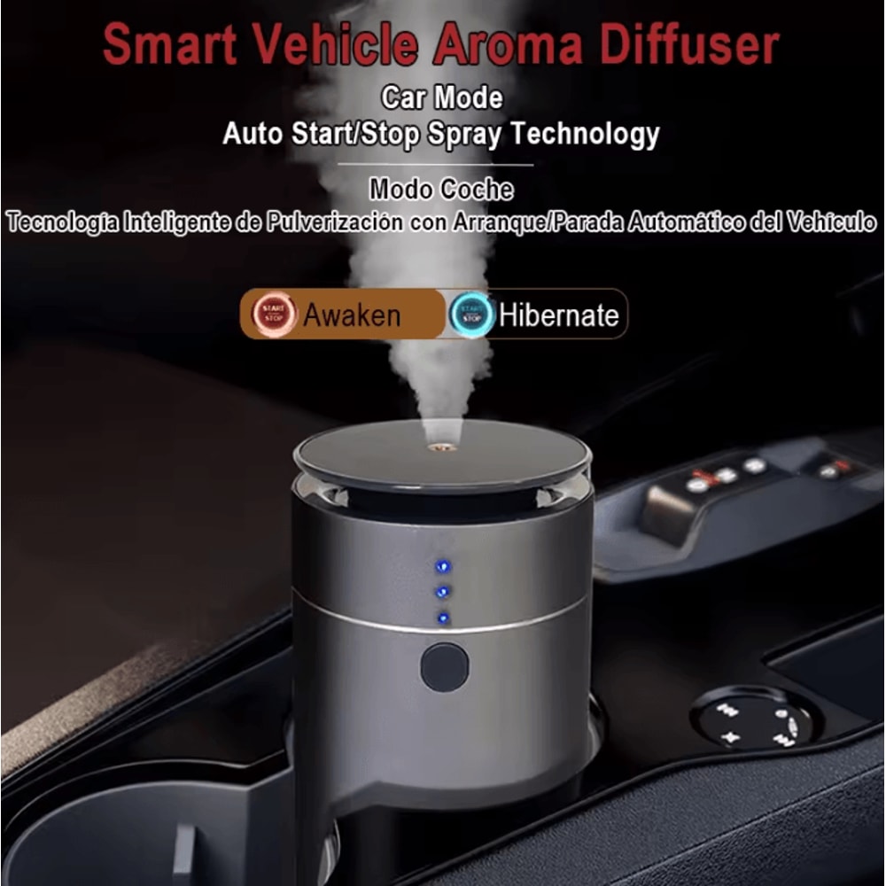 Smart Essential Oil Aroma Diffuser Auto Sensing Timer Fragrance Machine For Home Car 5