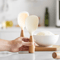HighTemperature Silicone Cooking Spoon NonStick Rice Pot Spoon With AntiScald Handle 2