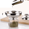 Stainless Steel Canning Funnel With Handle Wide Regular Mouth Jar Funnel For MessFree Filling 2