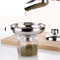 Stainless Steel Canning Funnel With Handle Wide Regular Mouth Jar Funnel For MessFree Filling 2