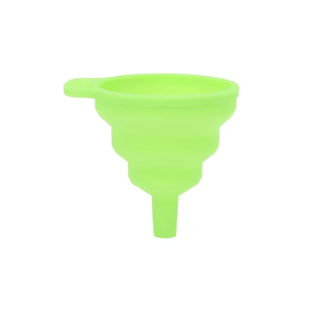Universal Silicone Car Funnel Foldable Oil Fluid Transfer Funnel For Engine Fuel Washer Fluid 10