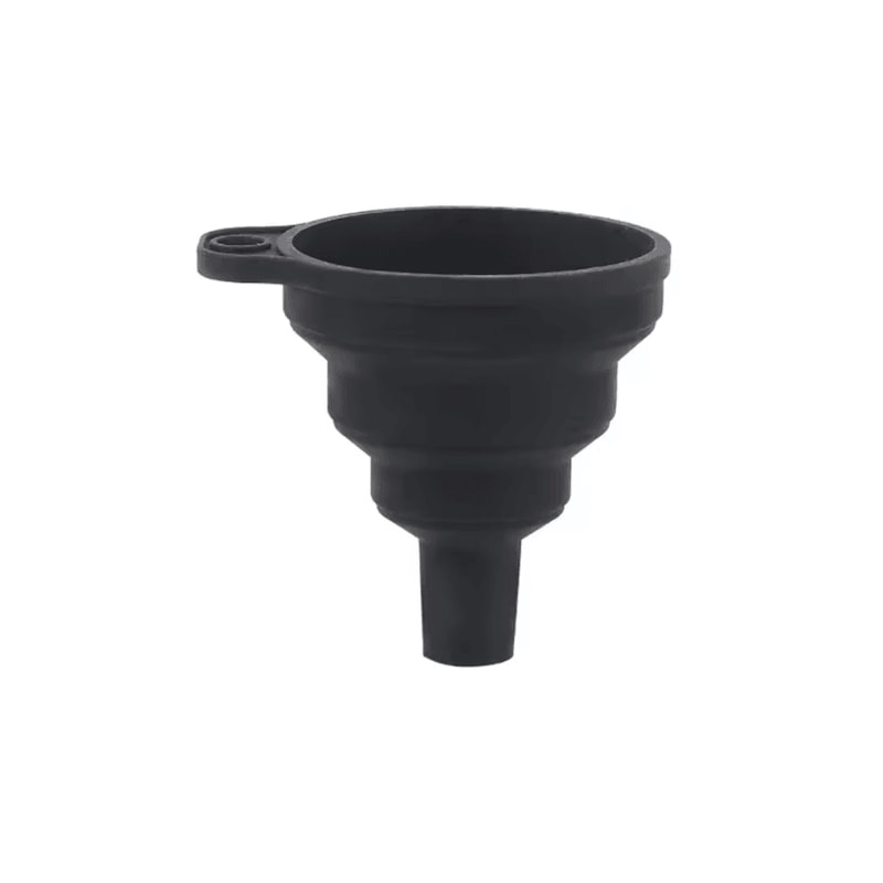 Universal Silicone Car Funnel Foldable Oil Fluid Transfer Funnel For Engine Fuel Washer Fluid 7