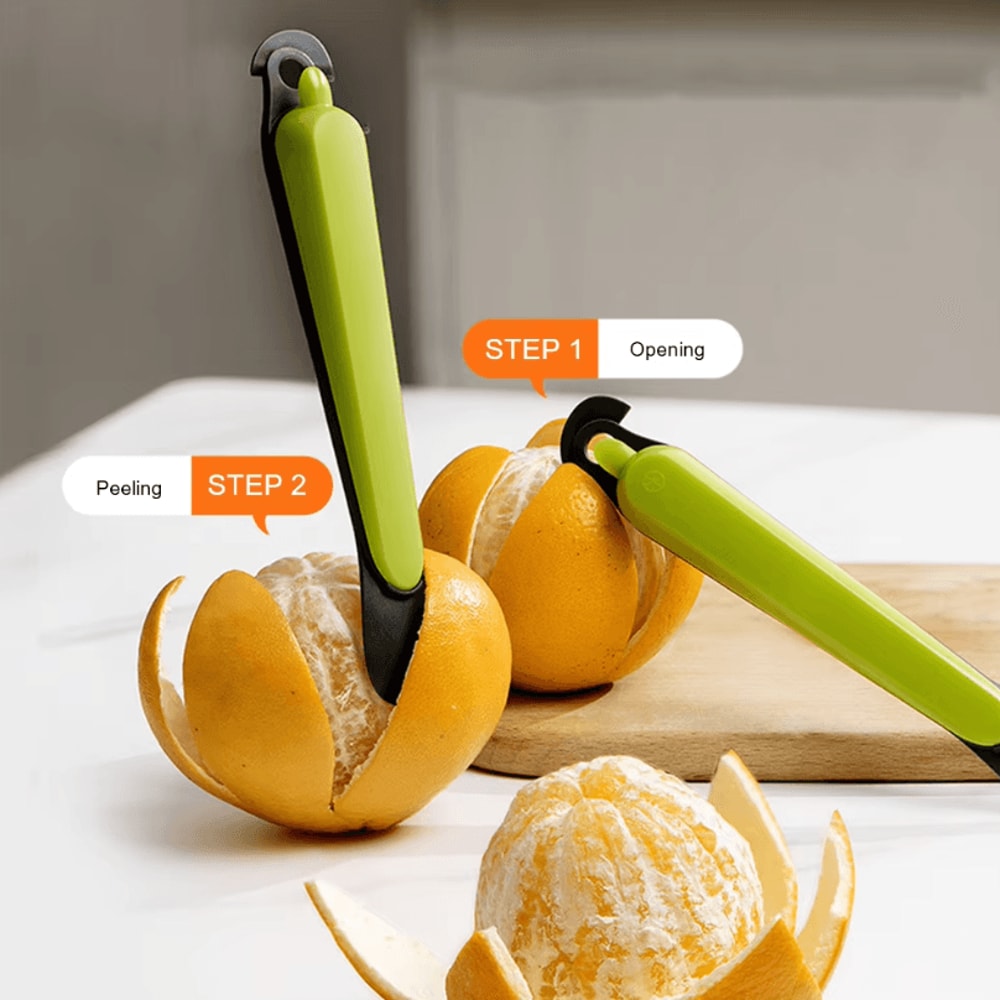 Multifunction Citrus Peeler Tool Easy Orange Lemon Cutter For Quick MessFree Peeling 1