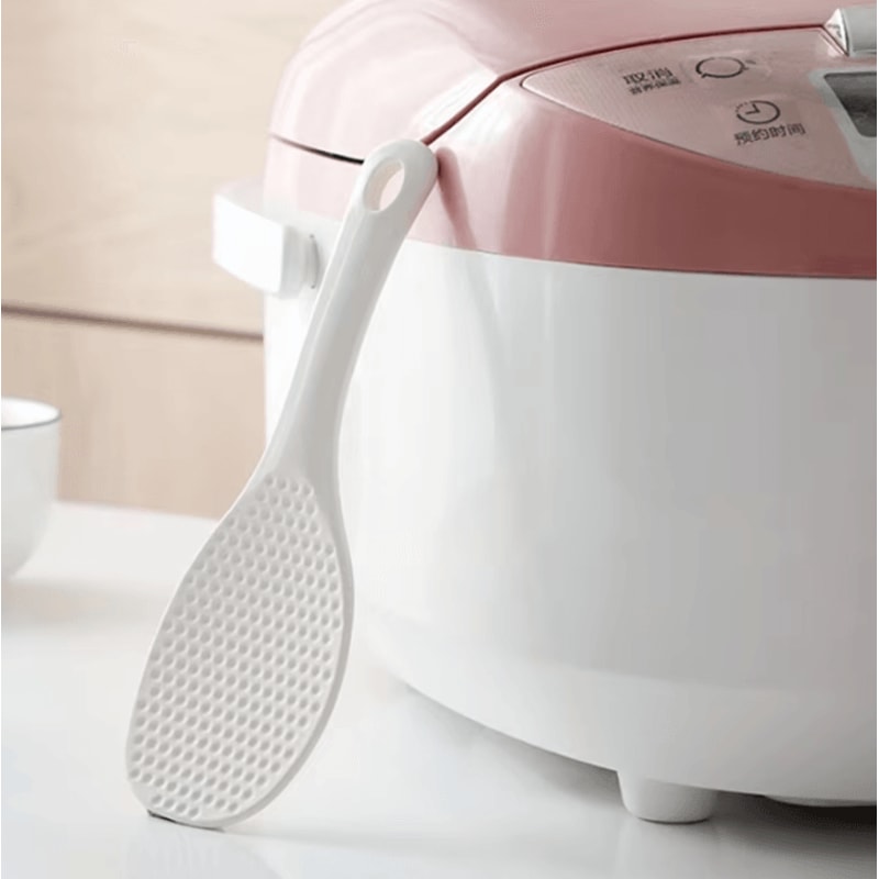 NonStick Silicone Rice Spoon HeatResistant Rice Paddle For Rice Cooker Kitchen Use 4