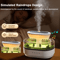 Raindrop Ultrasonic Aroma Humidifier Colorful Light White Noise Essential Oil Diffuser For Home 1