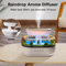 Raindrop Ultrasonic Aroma Humidifier Colorful Light White Noise Essential Oil Diffuser For Home 2