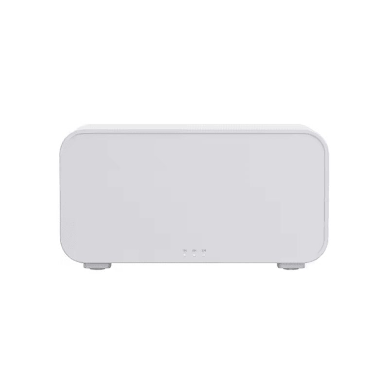 Mini Flame Effect Aroma Diffuser 120ML Ultrasonic Humidifier With 7Color Light Timer 5