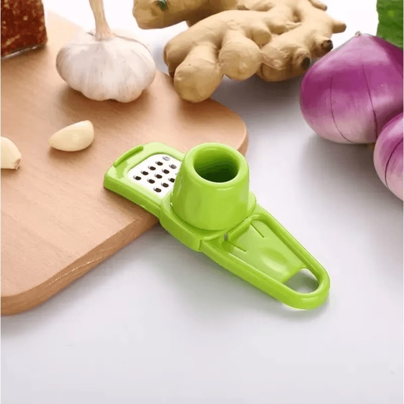 Mini Manual Garlic Grinder Compact Garlic Press Masher Tool For Quick Kitchen Prep 3