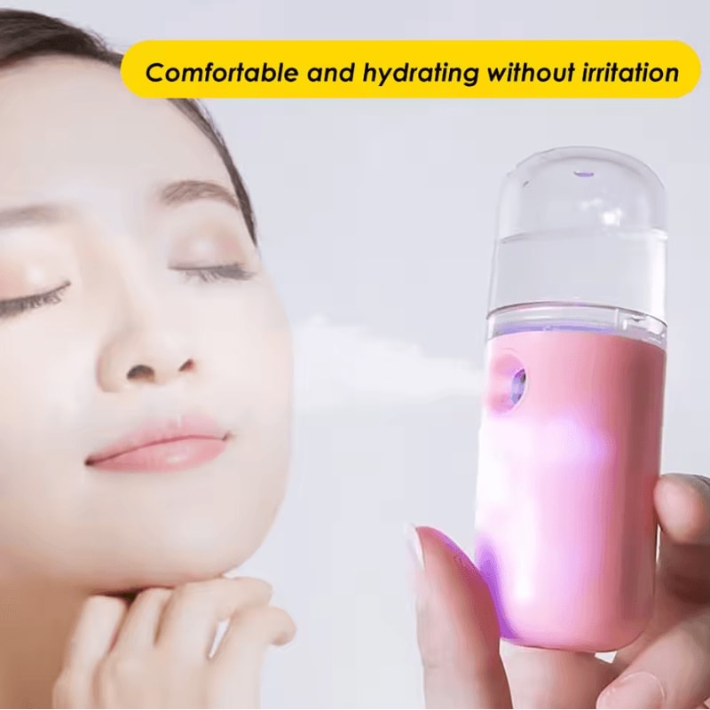 Portable Car Air Humidifier Nano Facial Sprayer USB Aromatherapy Diffuser For Hydration Fresh Ai 1