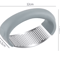 HeavyDuty Stainless Steel Garlic Press Easy Clean Garlic Crusher Tool For Effortless Mincing 6