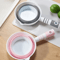 Durable Folding Water Scoop With Long Handle Portable Plastic Dipper For Kitchen Bathroom Outdoor 0