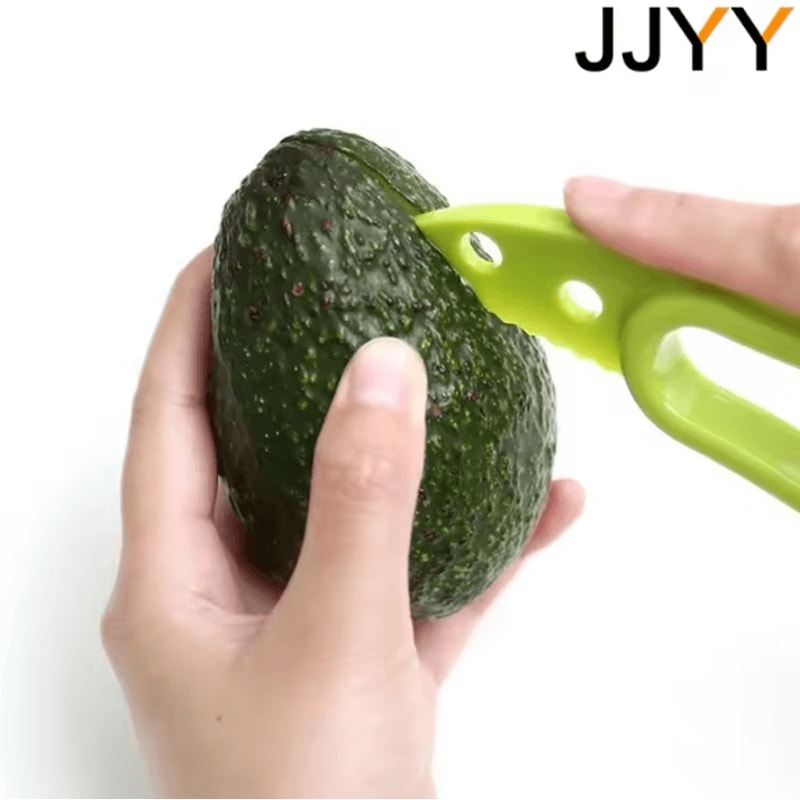 3in1 Avocado Slicer Tool Peeler Pitter Cutter For Quick And Easy Prep 1